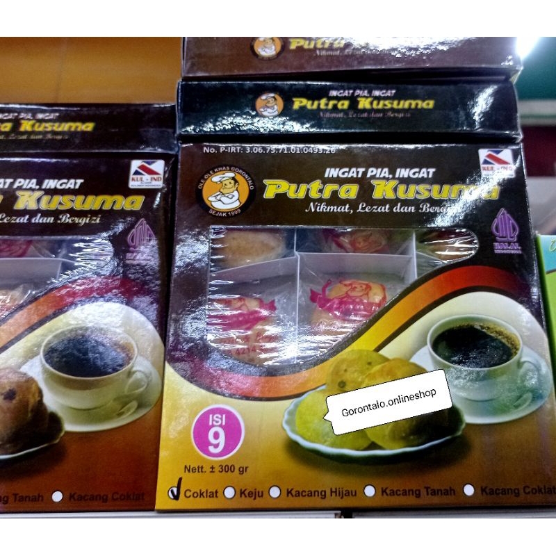 

Oleh-oleh Gorontalo= Pia Putra Kusuma