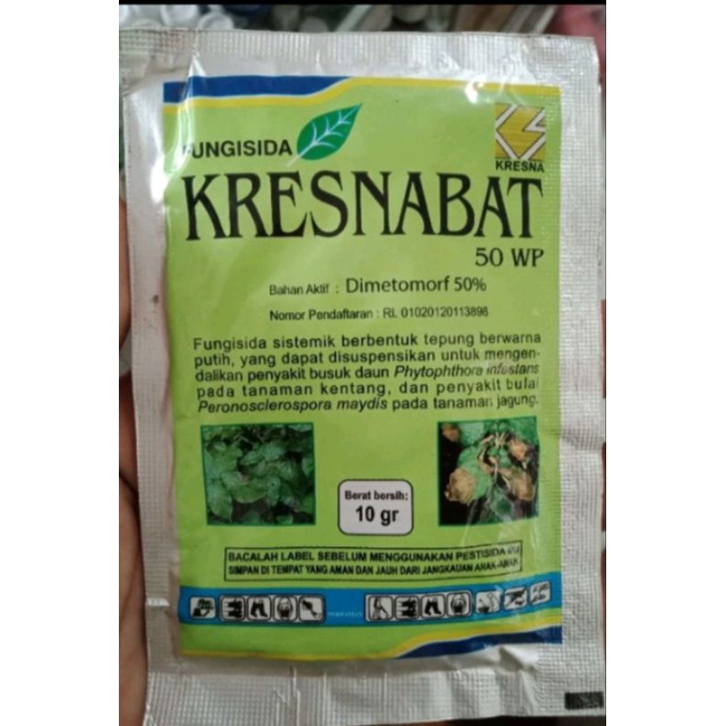 Fungisida Kresnabat 50wp 10gr