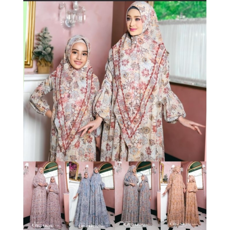 CANTIK FS Gamis COUPLE OMEIRO CITRA KIRANA
