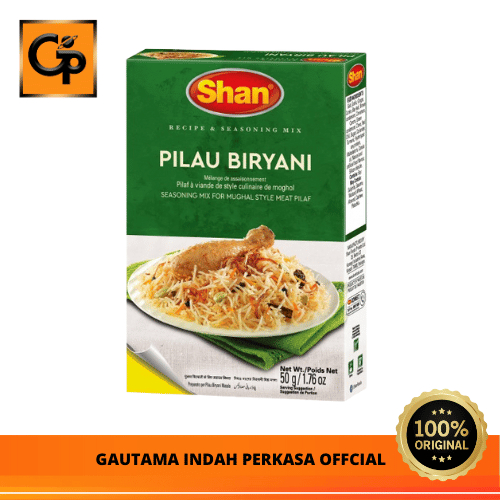 

BUMBU SIAP PAKAI SHAN SEASONING PILAU BIRYANI 50 G