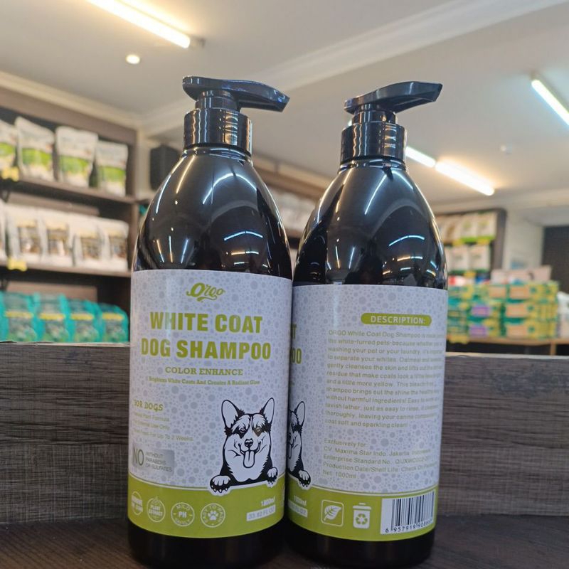 ORGO WHITE COAT SHAMPOO - SHAMPOO ANJING BULU PUTIH 1000ML