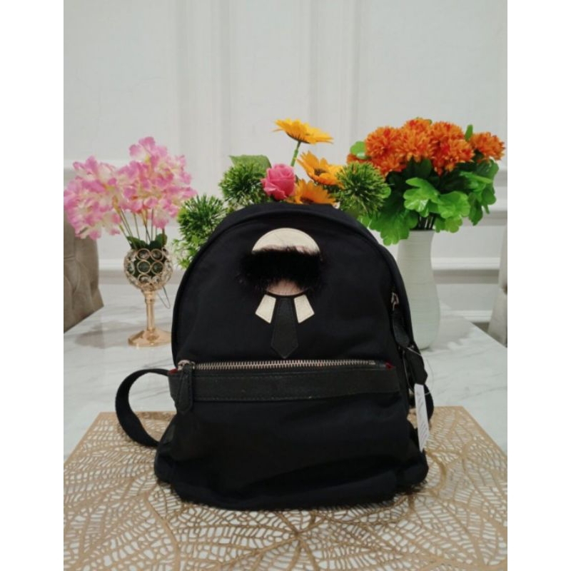 Preloved FENDI Karlito Ransel Original Authentic