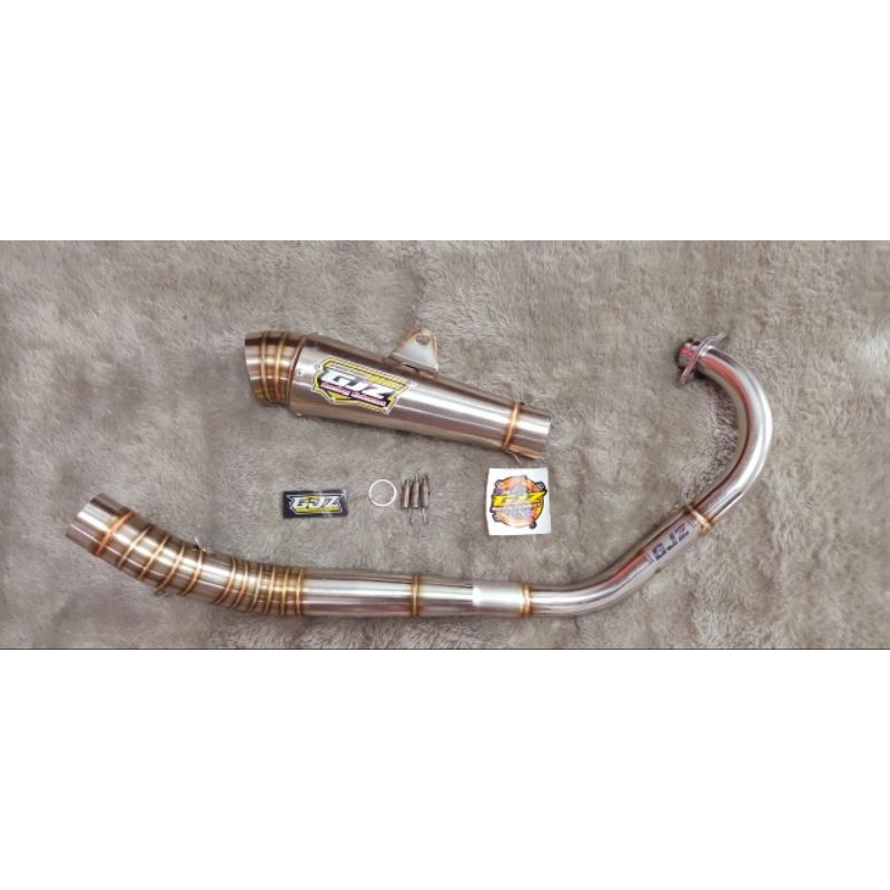 Knalpot Original Gjz Racing Exhaust Engker Engker Vixion Old Vixion New Nvl Nva Vixion All New Vixio