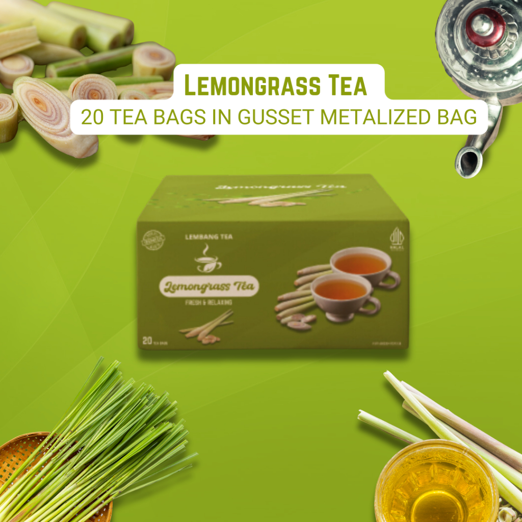

LEMBANG TEA - Teh Lemongrass Kemasan Tanpa Amplop