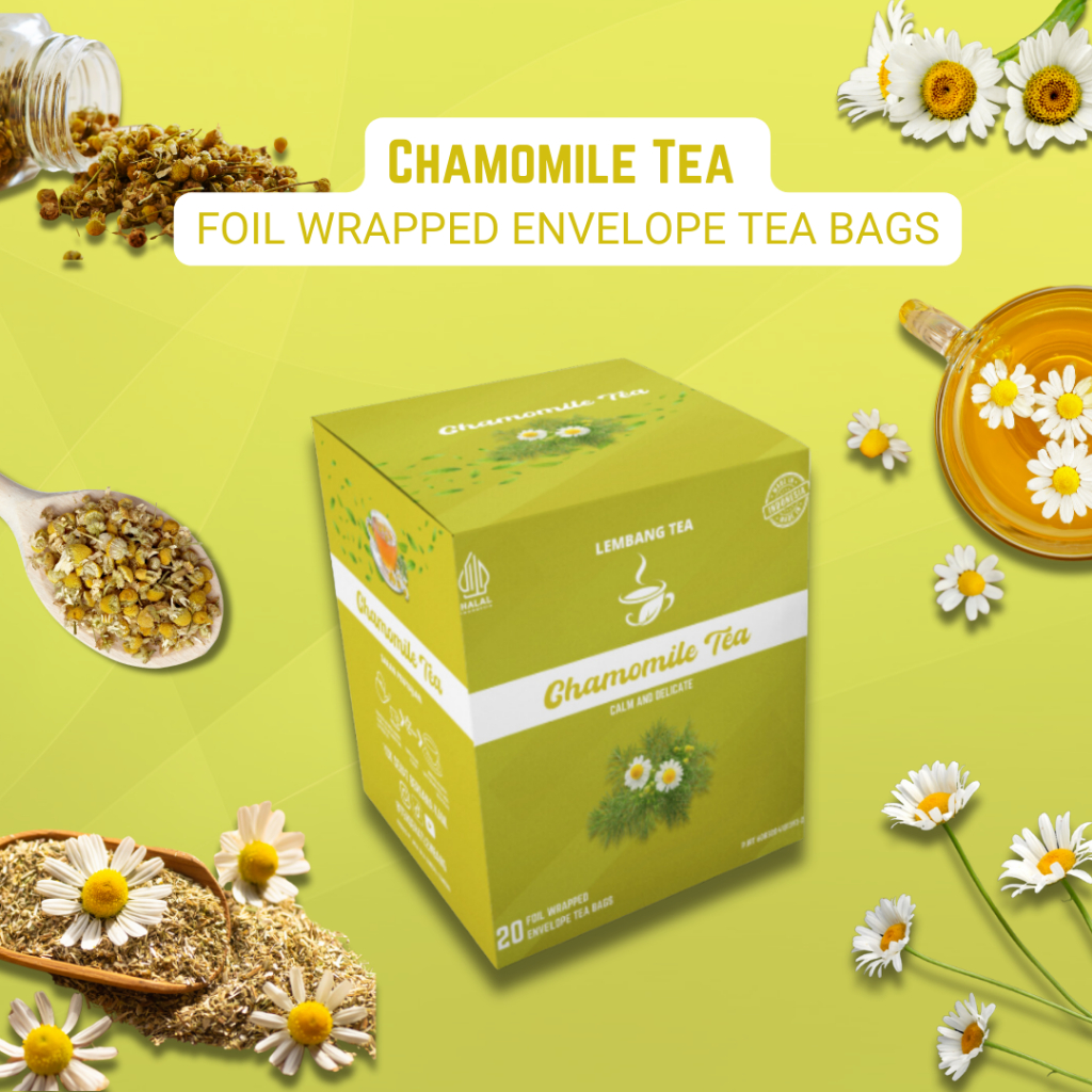

LEMBANG TEA - Chamomile Tea Kemasan Dalam Amplop