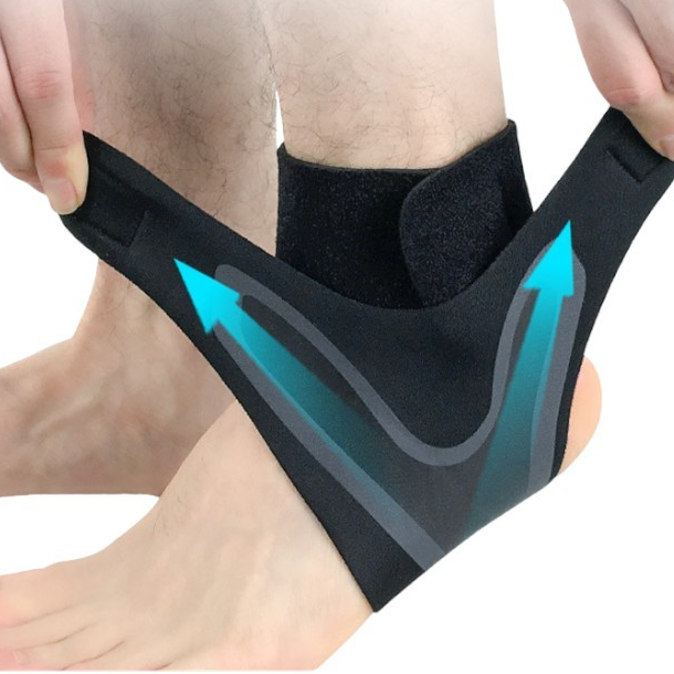 [ Velius ] Ankle Tumit Support Pencegah Cidera Tumit Kaki Saat Olahraga Import Top Seller Strap Kuat