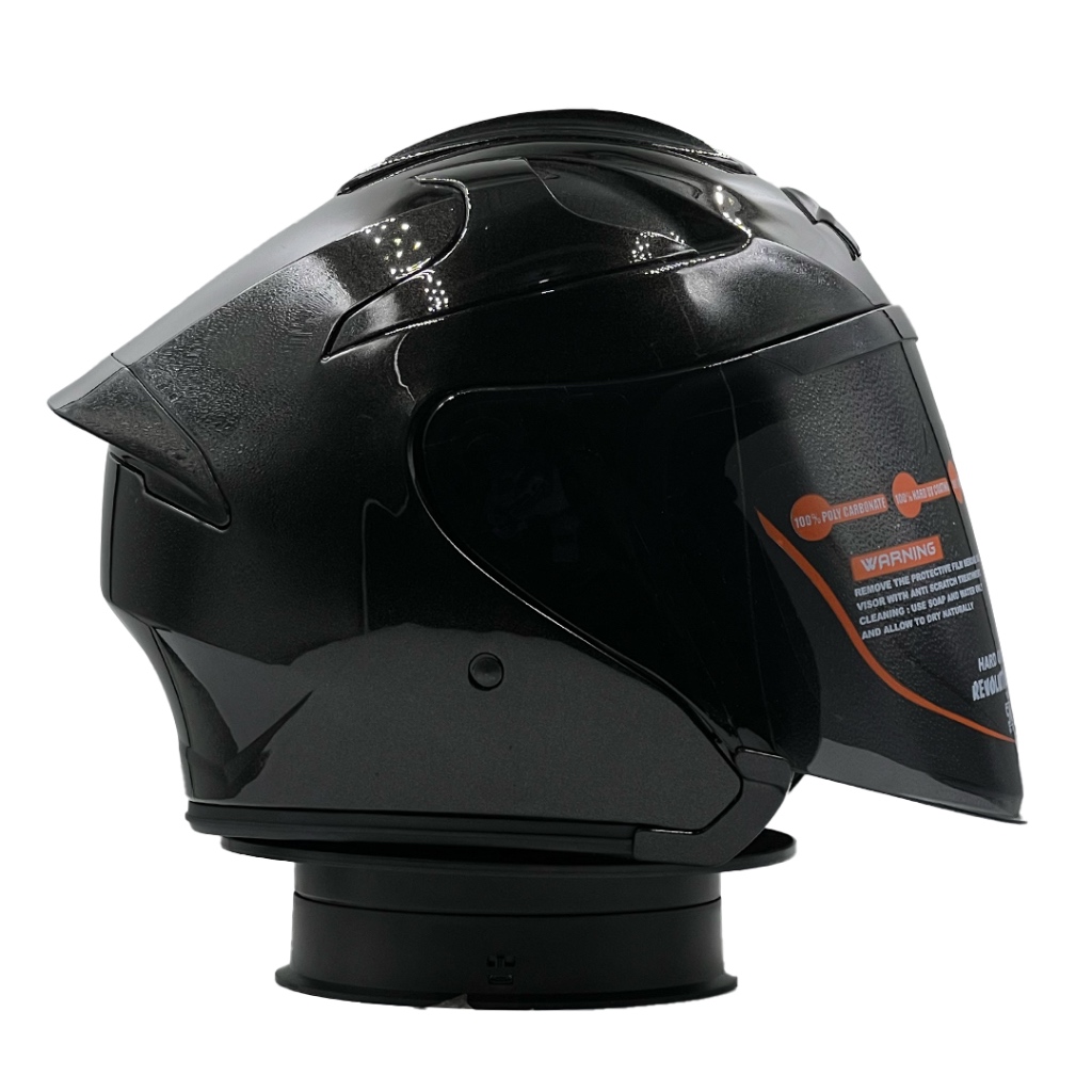 Helm MRX Equss Solid Black