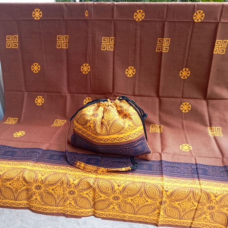 Sarung Toraja Setelan Sepu