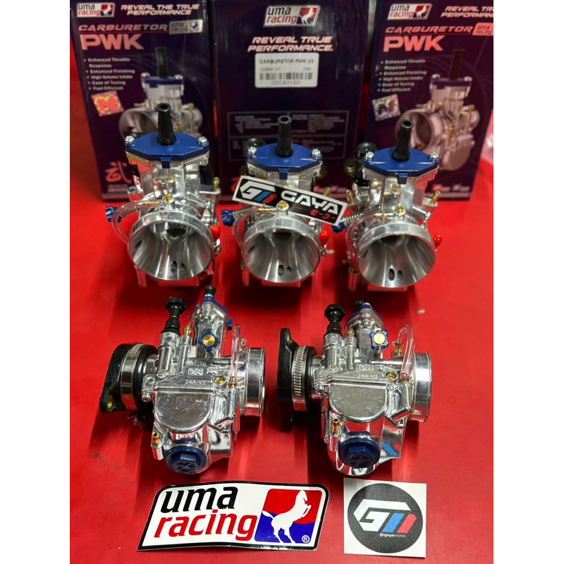 KARBURATOR KARBU PE 28 PWK 24 26 28 30 32 34 36 V2 V3 UMA RACING ORIGINAL - CARBURETOR KARBU UMA RAC