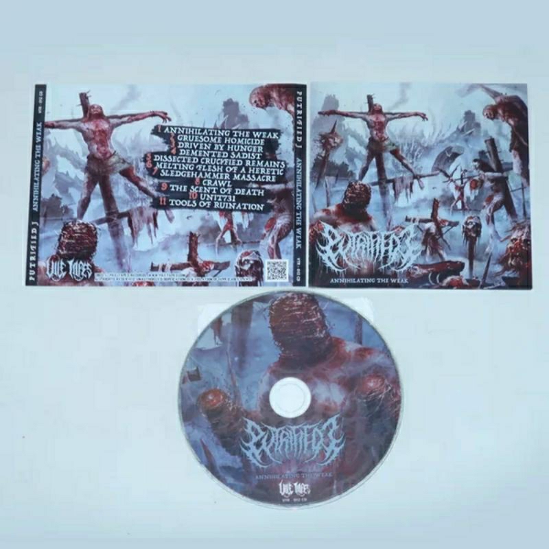 CD - PUTRIFIED J - Annihilating The Weak