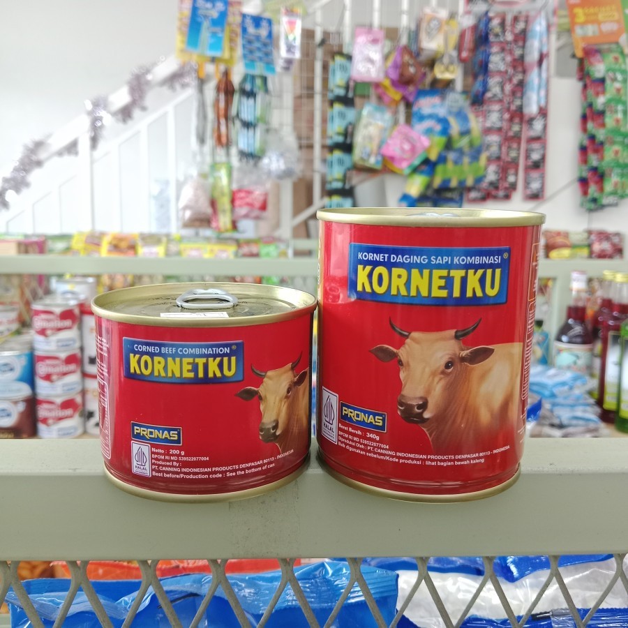 

Kornetku Pronas Daging Sapi Kaleng 200Gr - 340Gr