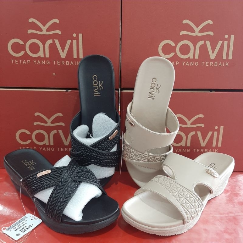 SANDAL WANITA CARVIL | SANDAL CARVIL TERBARU | SANDAL CARVIL ASLI ORIGINAL | SANDAL CARVIL KEYNA 01 