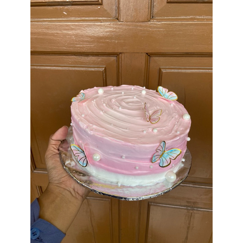 

cake ulang tahun kupu kupu/cake ulang tahun/cake ulang tahun kupu kupu pink/cake murah