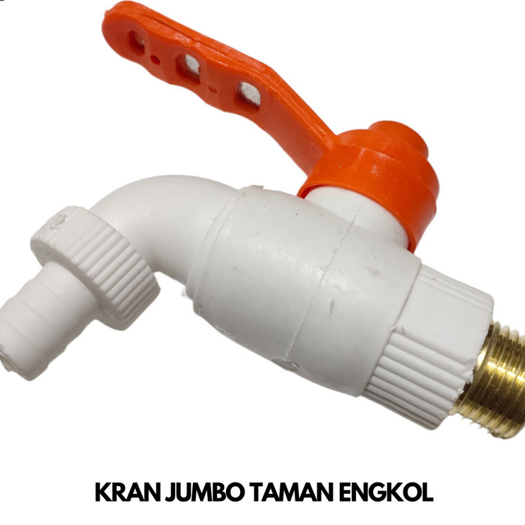 KERAN AIR TAMAN JUMBO / KERAN AIR PLASTIK TAMAN JUMBO / KRAN AIR PVC / KRAN AIR TAMAN JUMBO TEMBOK D