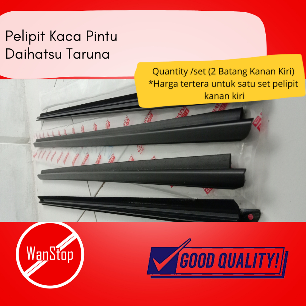Pelipit Kaca Pintu Ori Mobil Daihatsu Taruna