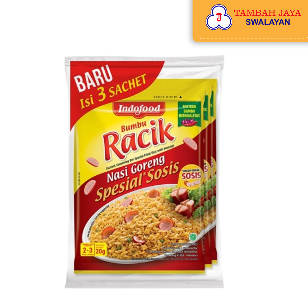 

Bumbu Racik Nasi Goreng Spesial Sosis Isi 3 20gr