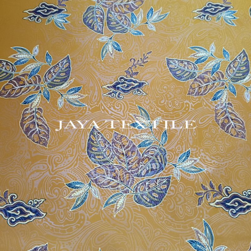 JAYA TEXTILE | KAIN BATIK SUTRA EMBOSS - Kain Batik / Kain Batik Sutra / Kain Batik Sutra Emboss Mot