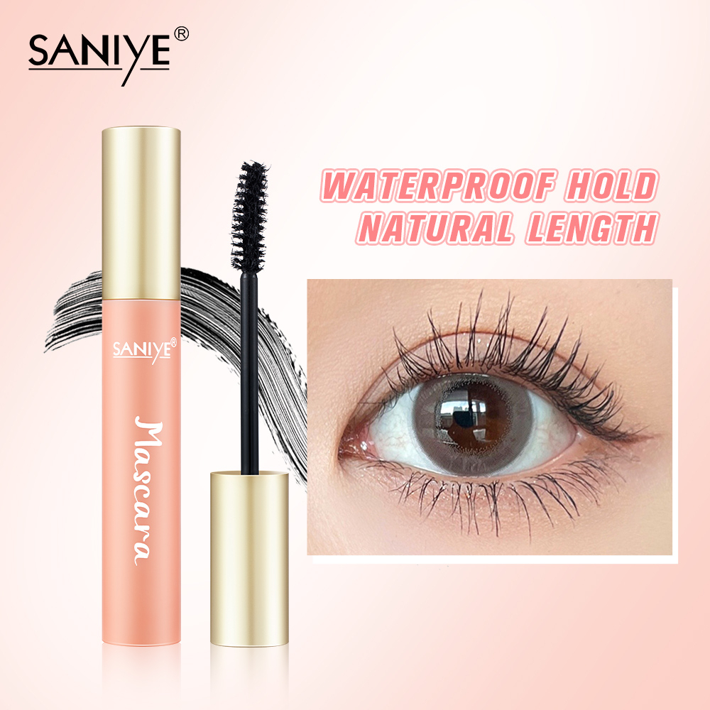 Saniye Plant Fiber Eyelash Mascara | Mascara Waterproof Saniye | Mascara Melentikkan Saniye