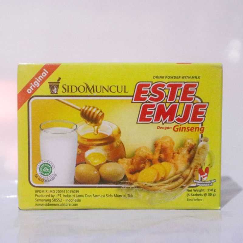 

ESMJ Este Emje SidoMuncul (isi 5 sachet/box)