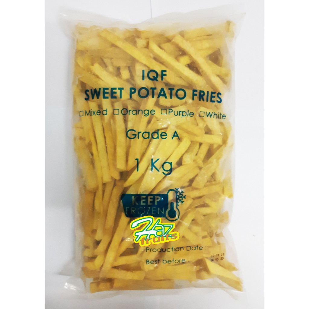 

Frozen Sweet Potato/Ubi Beku/White/Ase Putih - 1 Kg