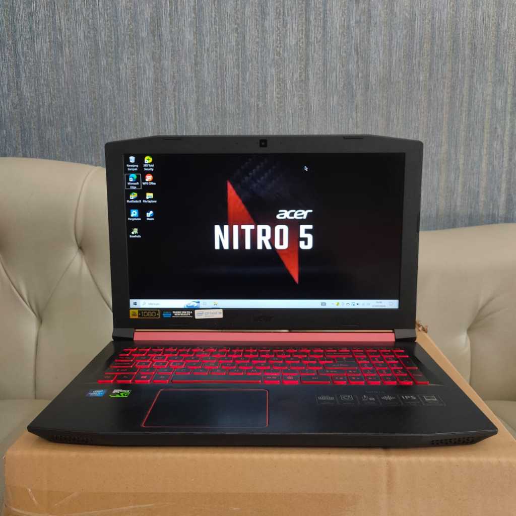 Laptop ACER NITRO 5-AN515-52 Core i5-8300H Ram 8/512Gb #GTX 1050 10GB