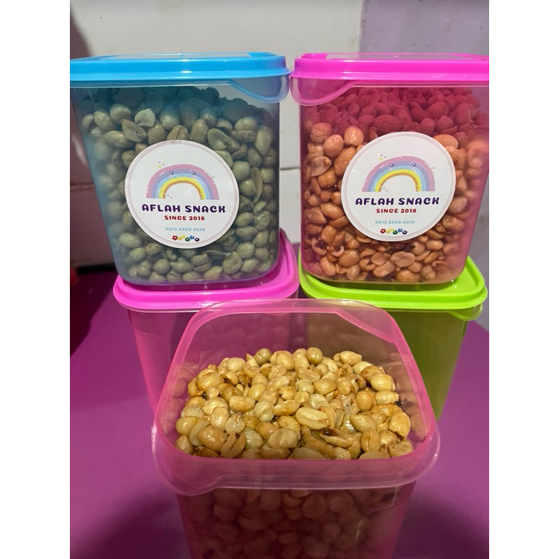 

kacang bawang kemasan ekonomis 350gram minimalis enak gurih renyah - COD