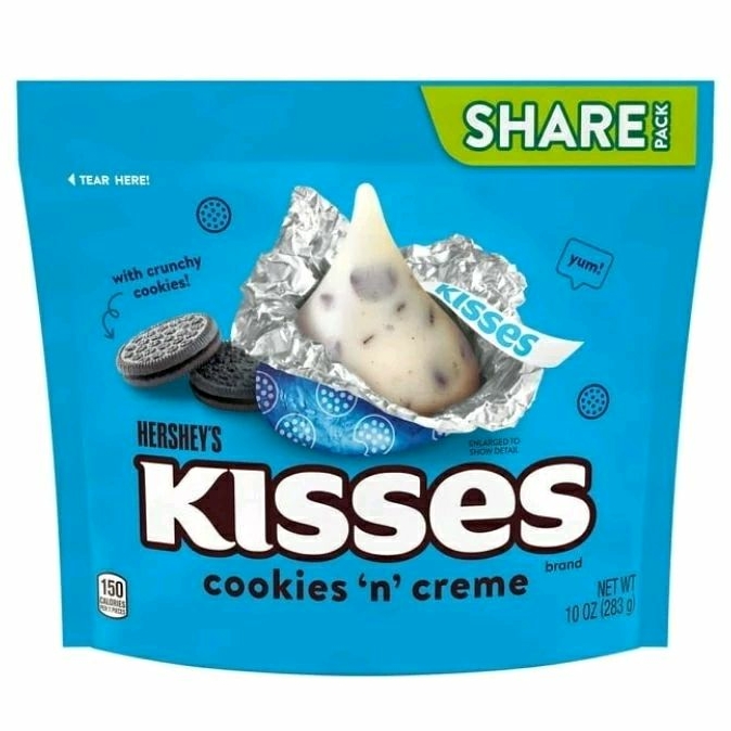 

HERSHEY'S Kisses Cookies 'n' Creme 283g