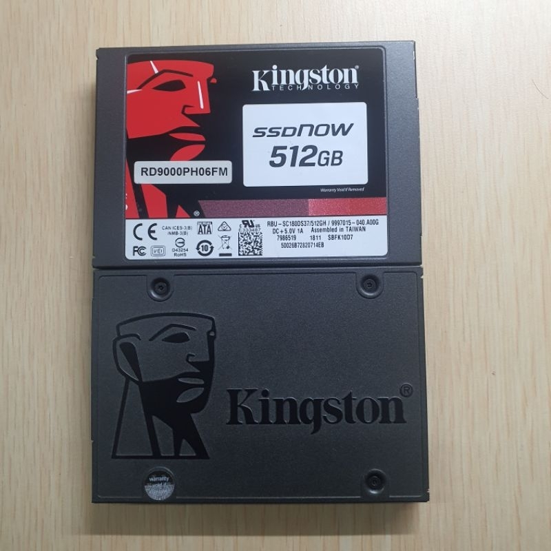 ssd sata 512gb kingston seken not 500gb