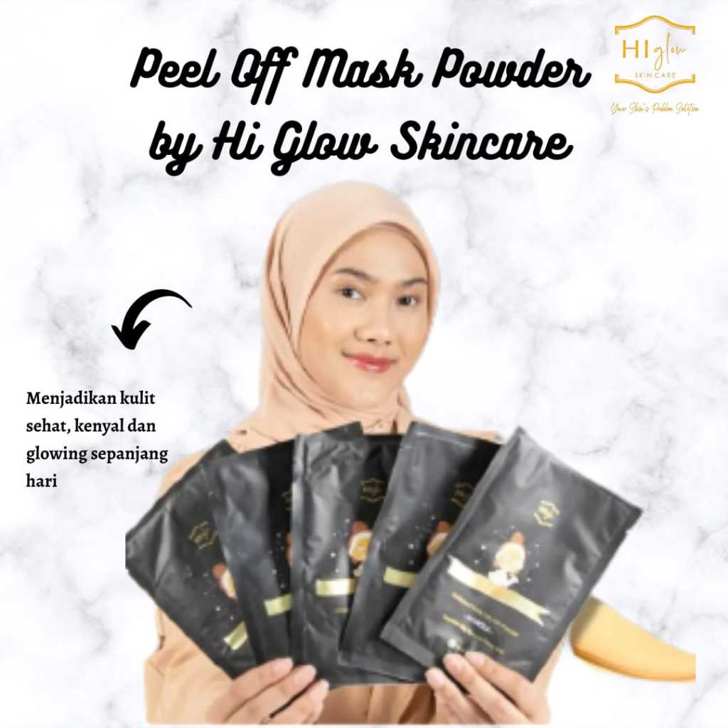MASKER PEEL OFF BY HI GLOW SKINCARE