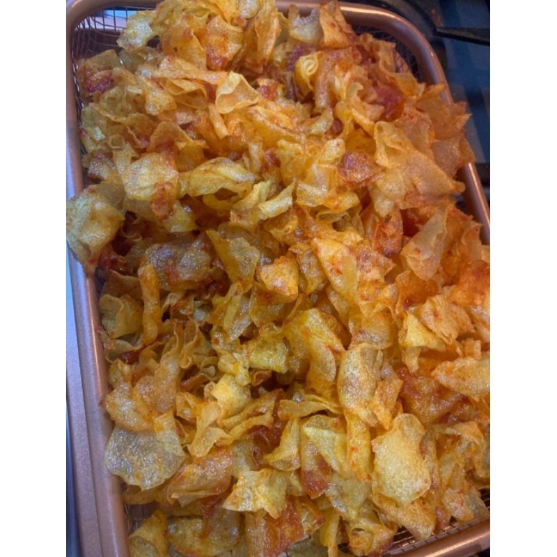 

Keripik Kentang Balado toples ukuran 1000ml