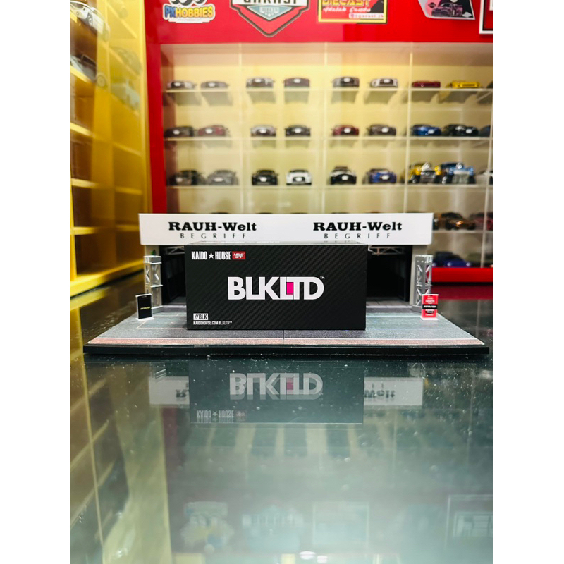 Mini GT x Kaido House BLKLTD Nissan Skyline R34 Gloss Black