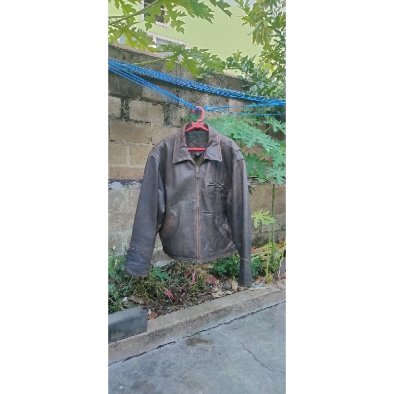 Jaket Kulit Detroit Vintage Brand GAP
