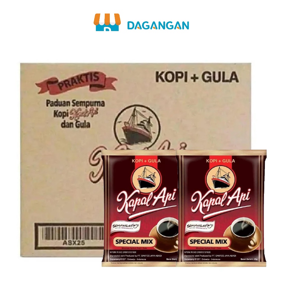 

Best Produk Kapal Api Kopi Instan Special Mix 24 gr Karton 12 pcs W38