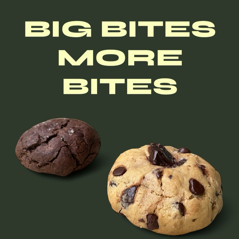 

SOFT COOKIES BIG BITES