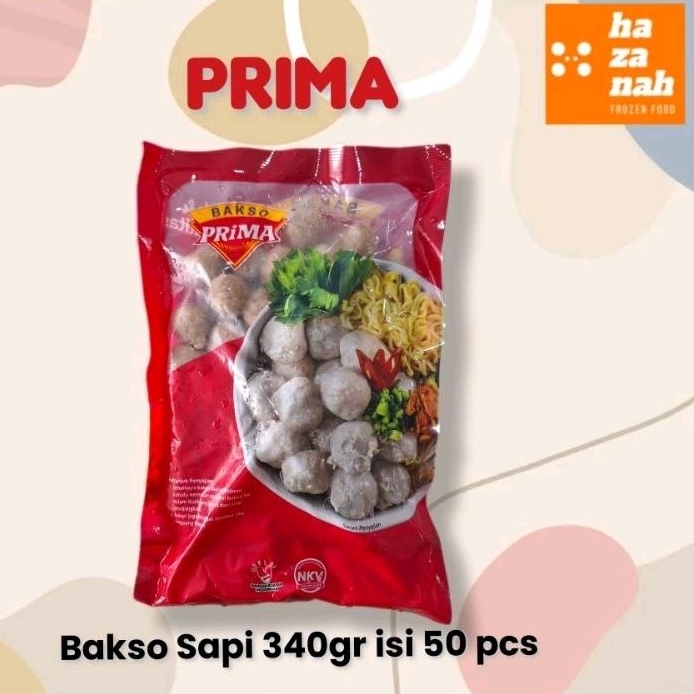 

Prima Bakso Sapi Kecil isi 50 340gr
