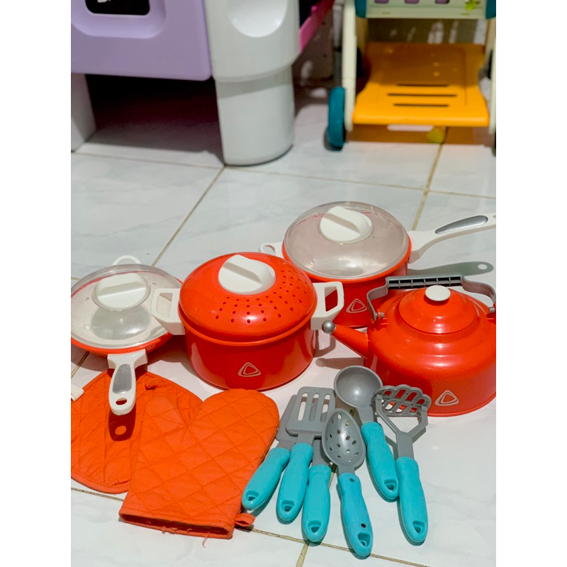 preloved set masakan ELC / kitchen ELC