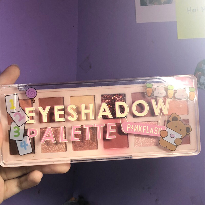 [Preloved] Eyeshadow Palette PinkFlash 02