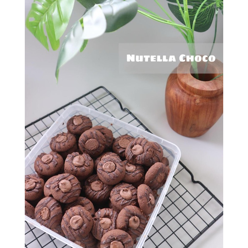 

Nutella Choco cookies Kue kering coklat kue lebaran