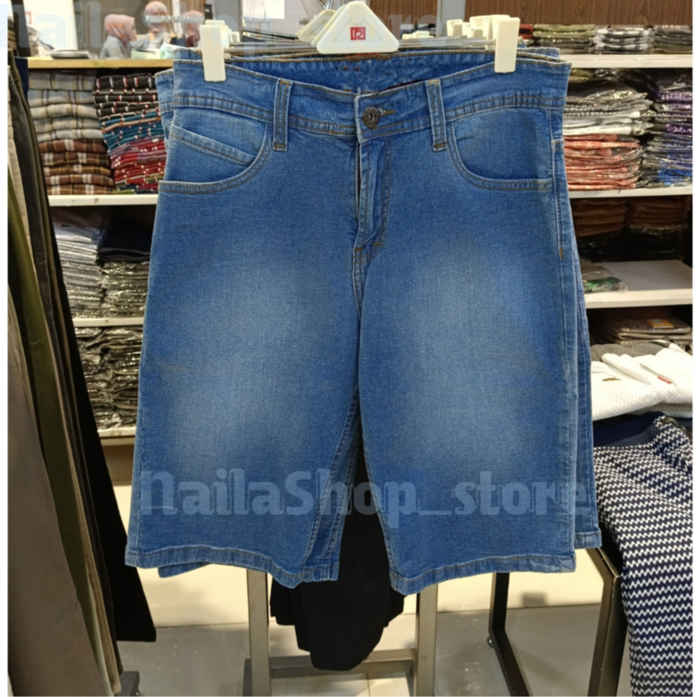 Celana Jeans Pendek Pria Santai Distro size 27_44