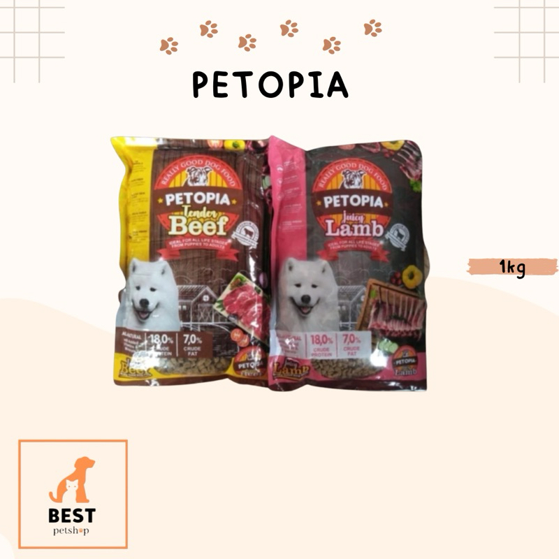 petopia dog food makanan anjing