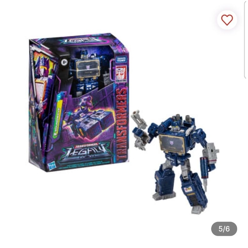 Transformer Action Figure Generation Legacy Voyager S Soundwave
