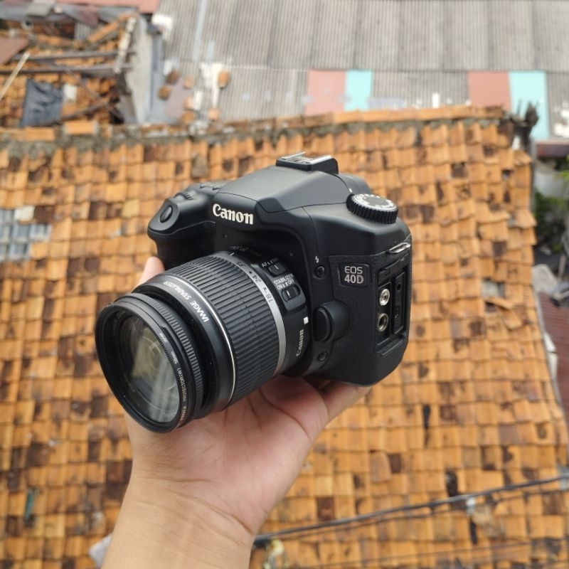 Kamera dslr canon 40d kit 18-55 is