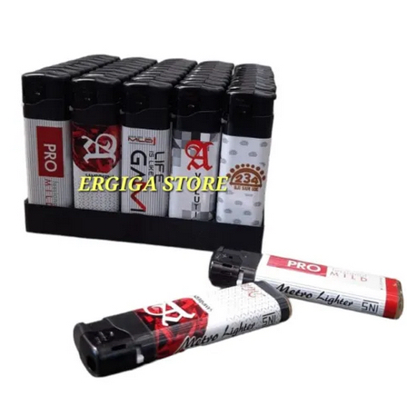Korek F 011 D Korek Disposable Gas Metro Lighter Murah unik mewah imut lucu Bagus Unik F011D Model M