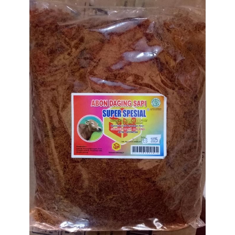 

ABON DAGING SAPI KUALITAS TERBAIK KEMASAN 1kg