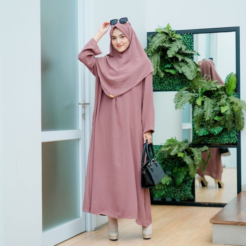 Zoya Set Abaya Crinkle