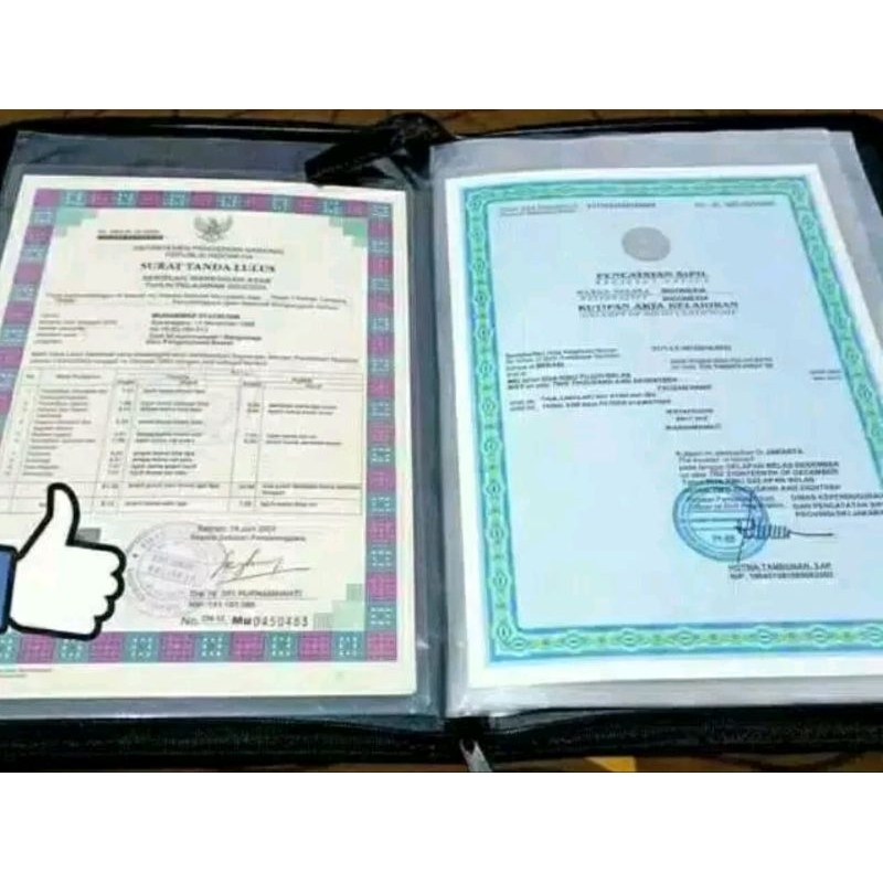 

RB Document Keeper Yushinca DK-40 FOLIO (40 Pocket) - Map Dokumen