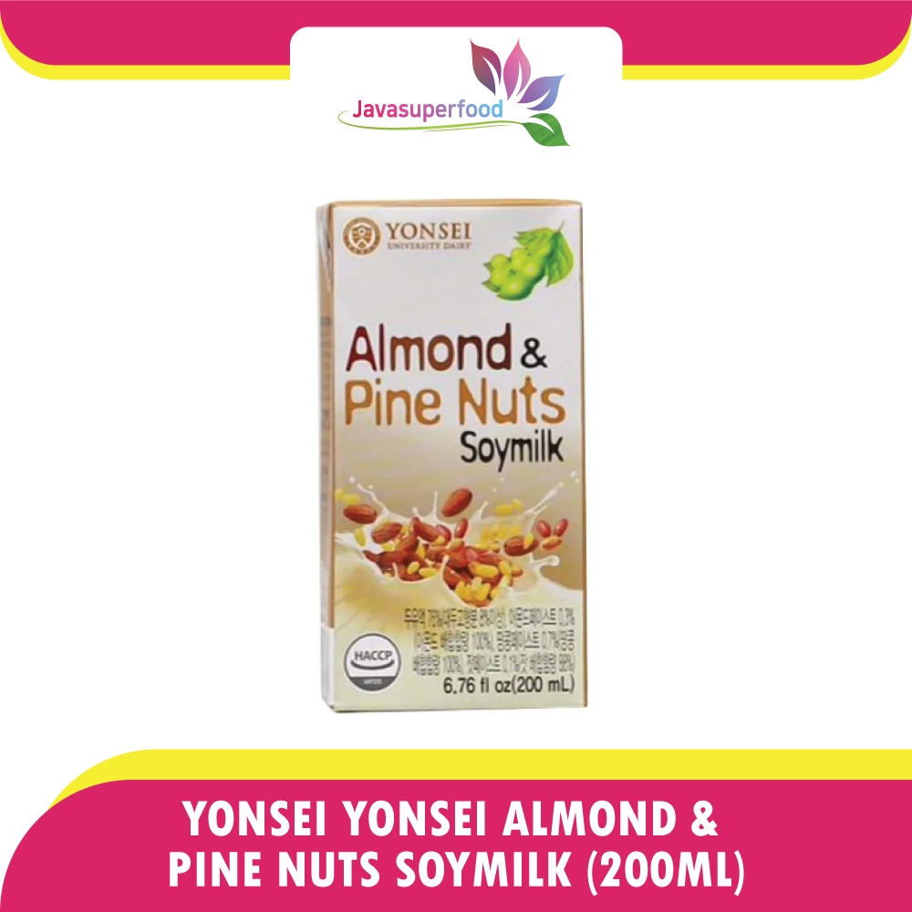 YONSEI ALMOND & PINE NUTS SOY MILK 200ML