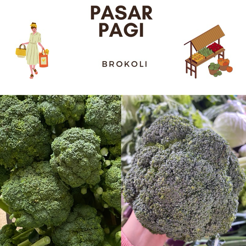 

Brokoli segar 500 gram