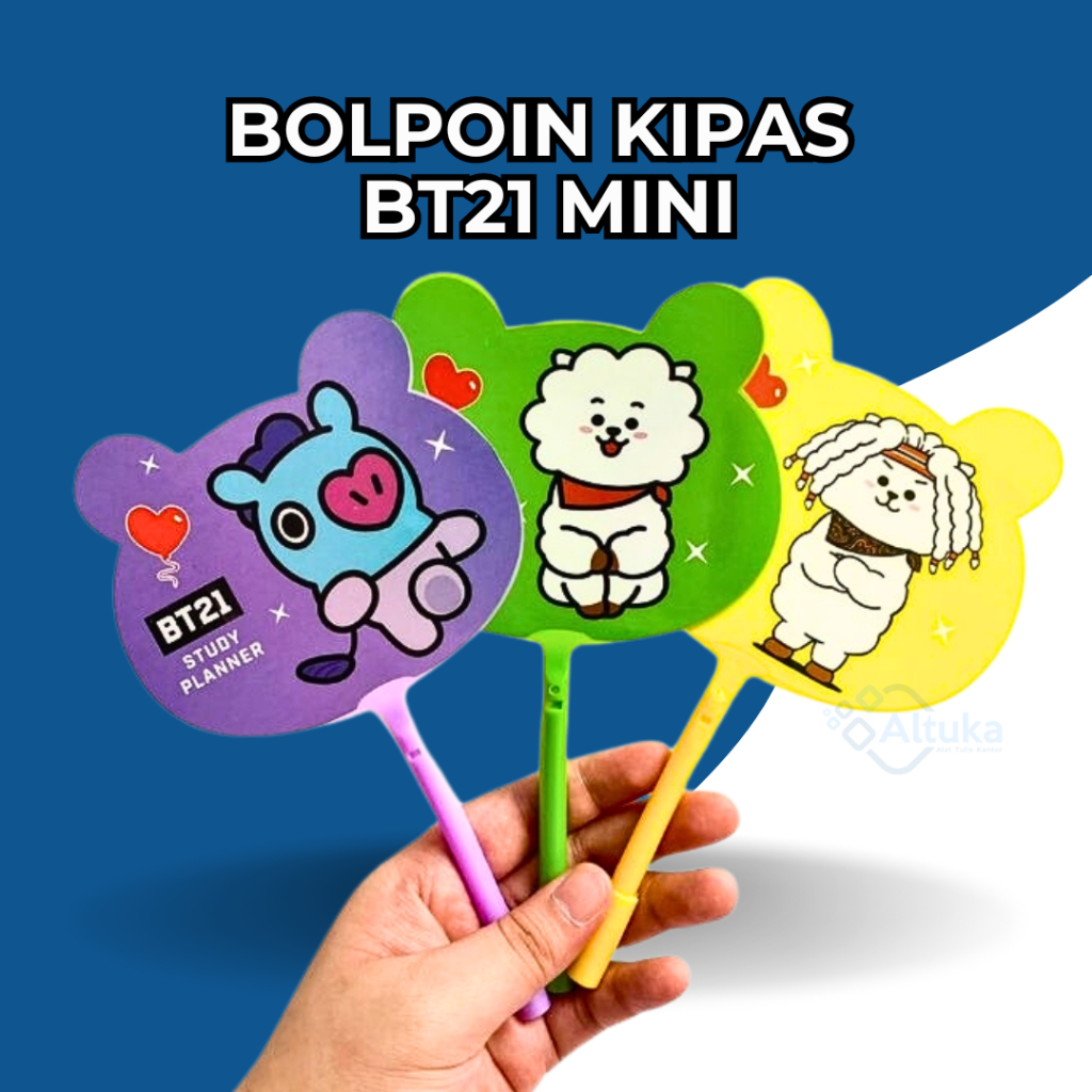 

Bulpen Ballpoint Kipas Murah Lucu Mini BTS