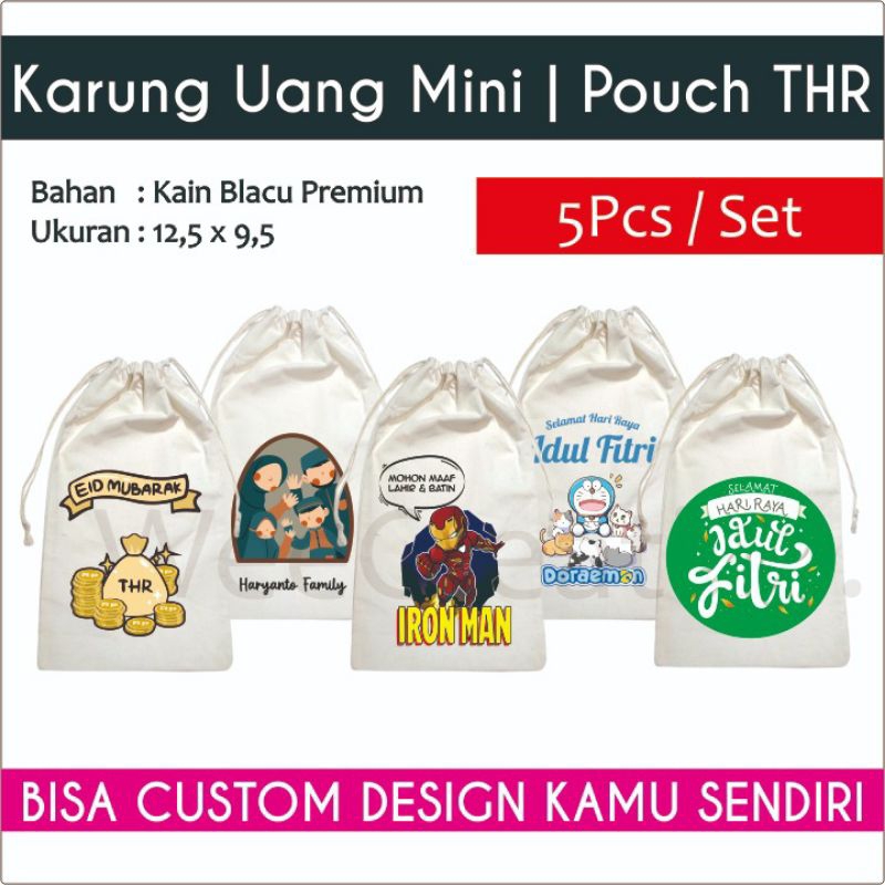 Amplop Kain THR Lucu